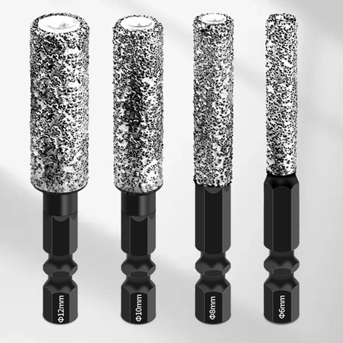 Trapano apriforo diamantato