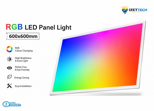 Luce pannello led - led, rgb