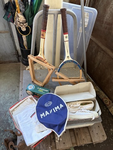 Set tennis vintage racchette - set,