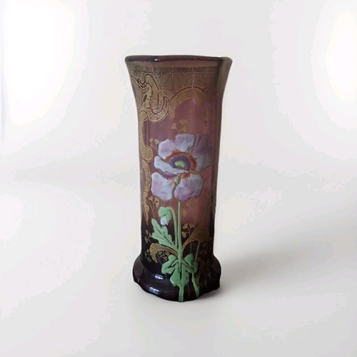 Vase legras décor floral - vase,