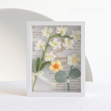 Cornice bouquet di girasole