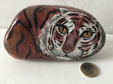 Tigre Su Sasso Dipinto