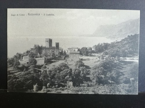 Cartolina lago como - di,