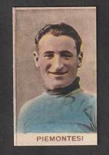 FIGURINA ANTEGUERRA CIOCCOLATO FONGARO SCHIO 1934-35 CICLISMO PIEMONTESI