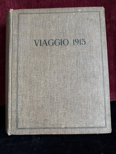 Vecchio album fotografico 1915 - vecchio,