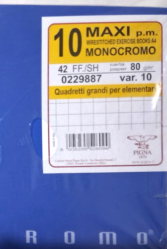 Quaderni monocromo - quaderni,