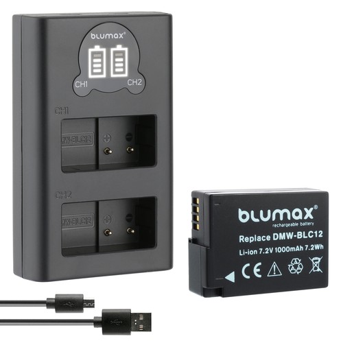 Batteria caricatore lcd per - +,