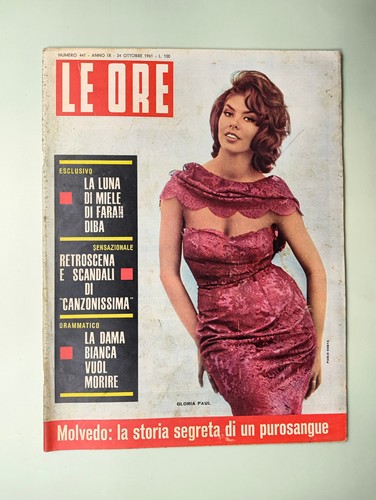 Ore ottobre 1961 gloria - ore, 24