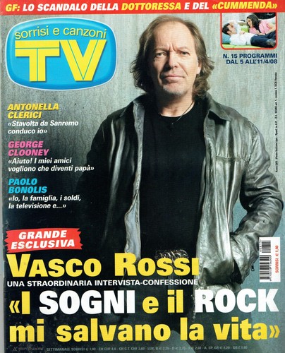 2008 vasco rossi - 2008/15=vasco, rossi=cristiana