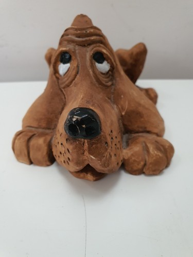 Vintage 1980 bassett hound dog - 1980,