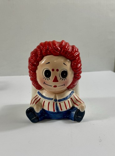 Vintage raggedy ann planter - ann,
