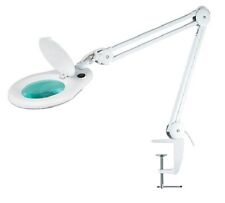 Lampada fluorescente professionale con lente di ingrandimento lavori precisione 