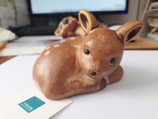 statuetta THUN CERBIATTO serie ANIMALI DEL BOSCO ARREDAMENTO IDEA REGALO