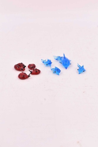 Glass objects ladybugs - glass,