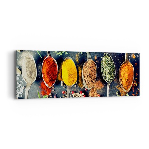 Quadro tela 90x30cm spezie - quadro,