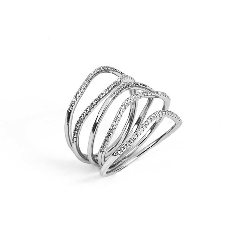 Anello zirconi gioiello - anello,