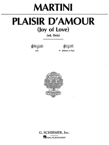 Piacer amor the joys - d'amor, (the