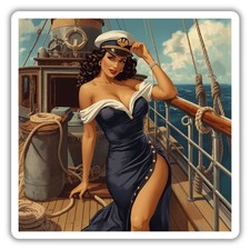 Pin Up Girl Adesivo Vinile