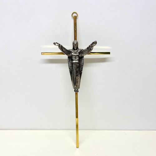 Croce vintage ottone e - ottone,