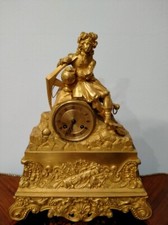 Orologio parigina in bronzo