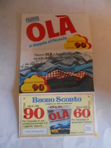 Pubblicita nuovo ola buono - pubblicita',