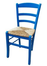 Sedia in legno seduta in