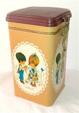 Miss petticoat 70s roth Int. Consonni italy tin jar barattolo latta loose kawaii