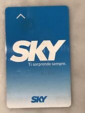 Smart card SKY serie 0001 e altre per collezionisti