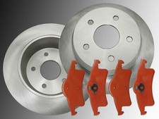 2 Dischi Freno Set Pastiglie