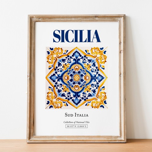 Stampa piastrelle sicilia - stampa,