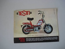 advertising Pubblicità 1974 CICLOMOTORE VELOMOTOR TESTI PULL V1 K 50