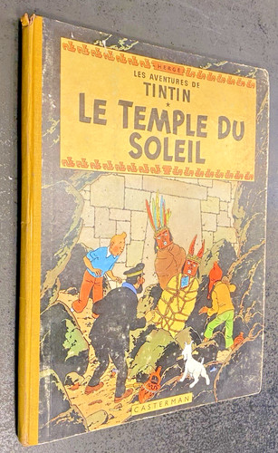 Tintin temple du - tintin, :