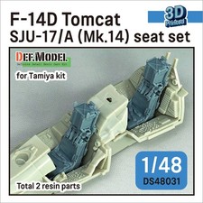 DEF Model DS48031, F-14D Tomcat SJU-17/A (Mk.14) Sedile di espulsione per Tamiya, 1/48