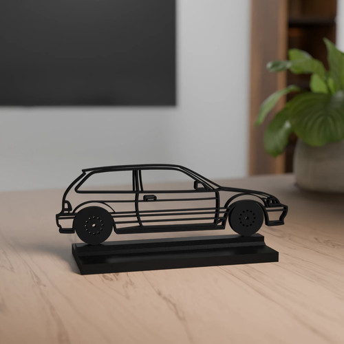 Decorazione modello civic - decorazione, 3d