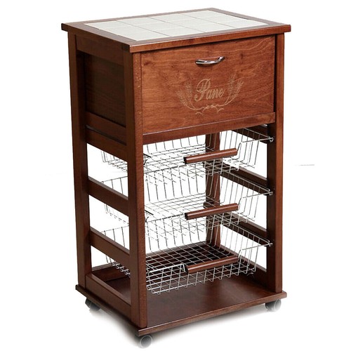 Carrello vesuvio con dispensa - carrello,