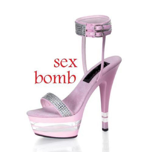 Sexy sandali rosa cavigliera - sandali,