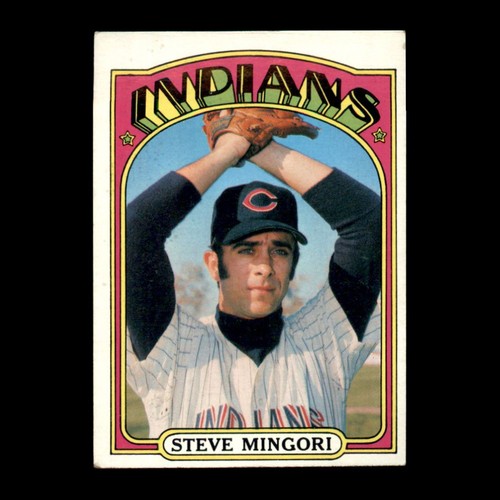 Steve mingori 1972 topps - mingori,
