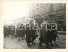 1944 WW2 MILANO via San Vittore 3 - Panificio S. AMBROGIO - Corteo funebre *Foto