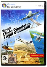 FLIGHT SIMULATOR X MICROSOFT GIOCO PC TESTATO VERSIONE ITALIANA FR1 80530