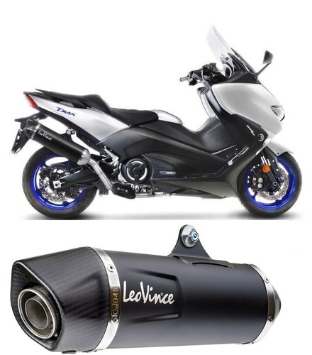 Scarico marmitta leovince nero - marmitta,