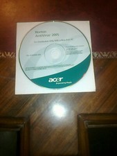 NORTON ANTIVIRUS 2005 in ITALIANO x PC CD Originale 