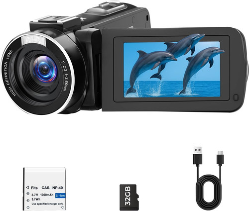 Videocamera camcorder - 2.7k,