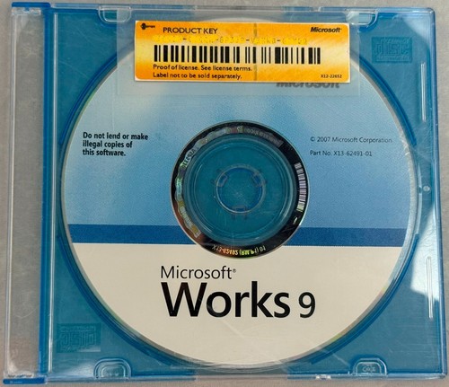 Microsoft works 9 - .,