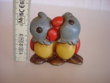 (372) CERAMICA THUN COPPIA 2 PAPPAGALLI