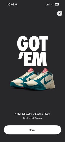 Nike kobe protro - v, 5