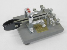 Vibroplex Iambic Paddle Vintage Ham Radio Telegrafo Chiave (SN 51242)