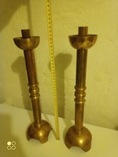 Coppia portacandele antico - portacandele, in