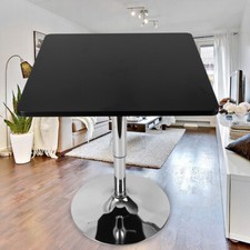 Tavolo alto moderno, tavolo bar H?gallina regolabile 70-90 cm, base rotonda stabile