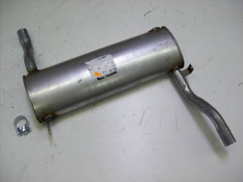 Silenziatore scarico con
