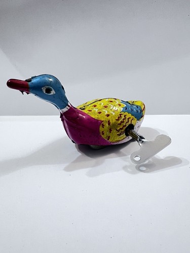 Swimming duck tinplate boxed - duck,
